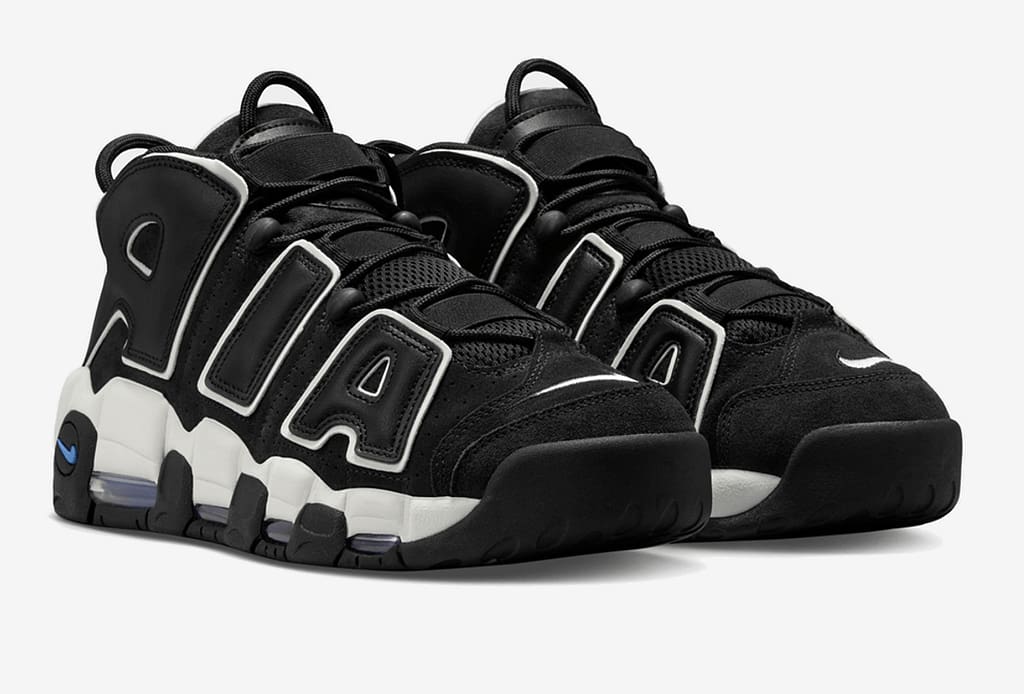 Nike Air More Uptempo – 96 Black White Sneaker – sneakersoutletco