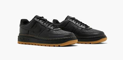 Air Force 1 Luxe Black Gum - Sneakers Outlet Co