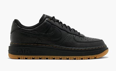 Air Force 1 Luxe Black Gum - Sneakers Outlet Co