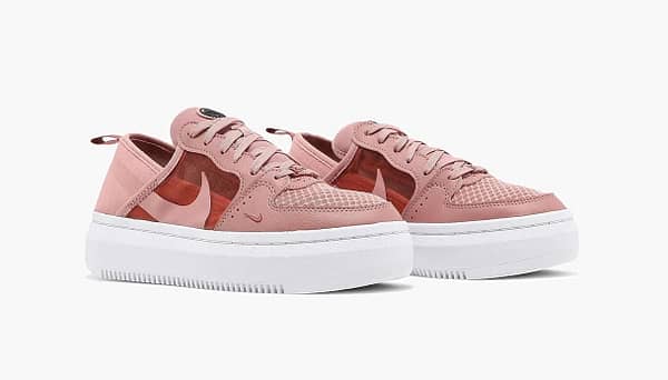 Court Vision Alta TXT Rust Pink - Sneakers Outlet Co