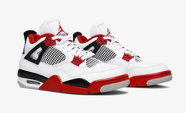 Air Jordan 4 Retro - Fire Red - Sneakers Outlet Co