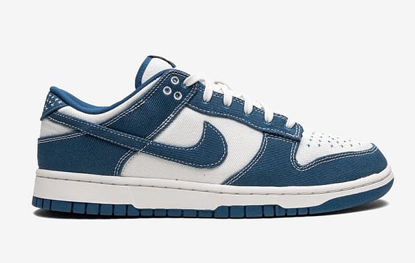 Nike Dunk Low - Shashiko Industrial Blue - Sneakers Outlet Co