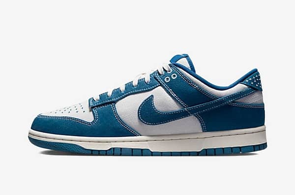 Nike Dunk Low - Shashiko Industrial Blue - Sneakers Outlet Co