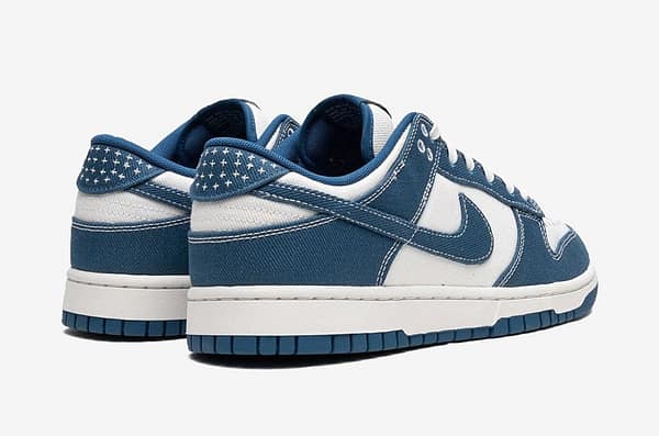 Nike Dunk Low - Shashiko Industrial Blue - Sneakers Outlet Co