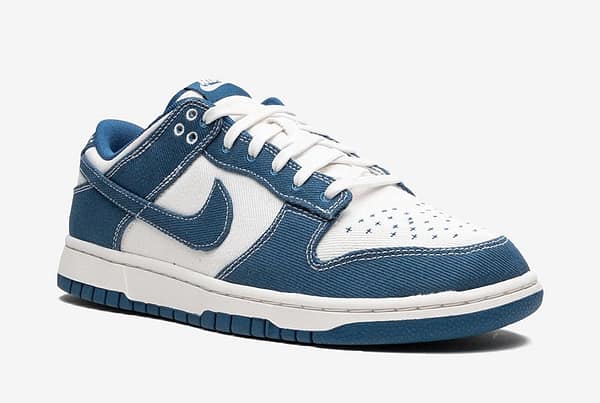 Nike Dunk Low - Shashiko Industrial Blue - Sneakers Outlet Co