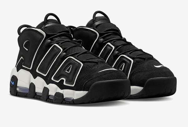 Nike Air More Uptempo - 96 Black White Sneaker - Sneakers Outlet Co