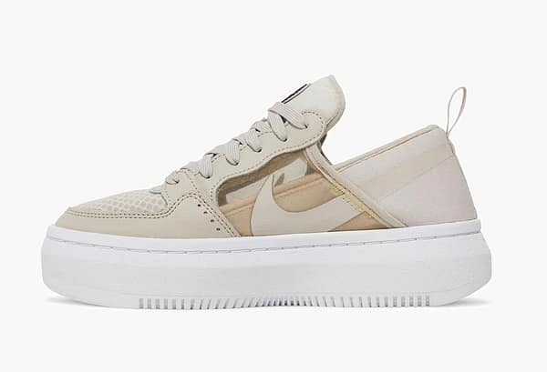 Court Vision Alta - Cream - Sneakers Outlet Co